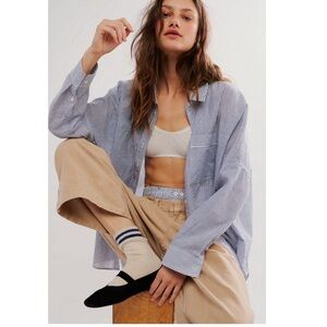 NWT Free People Cloud Nine Lounge Shirt ☁️